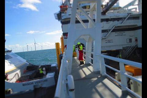 All personnel working on Olympic Subsea’s vessels currently in service now wear ScanReach wireless sensors (image: Olympic Subsea)